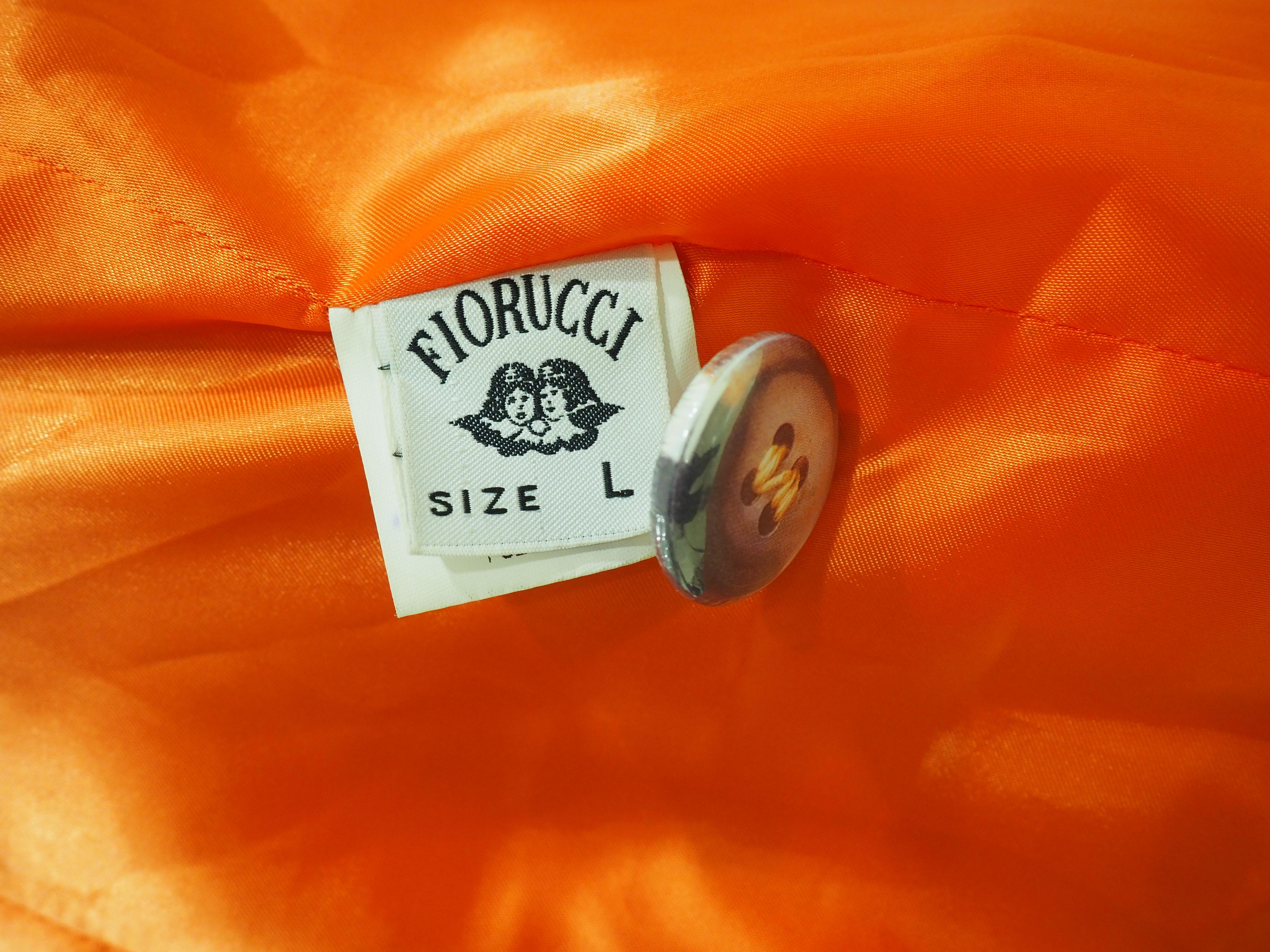 Fiorucci orange jacket 4