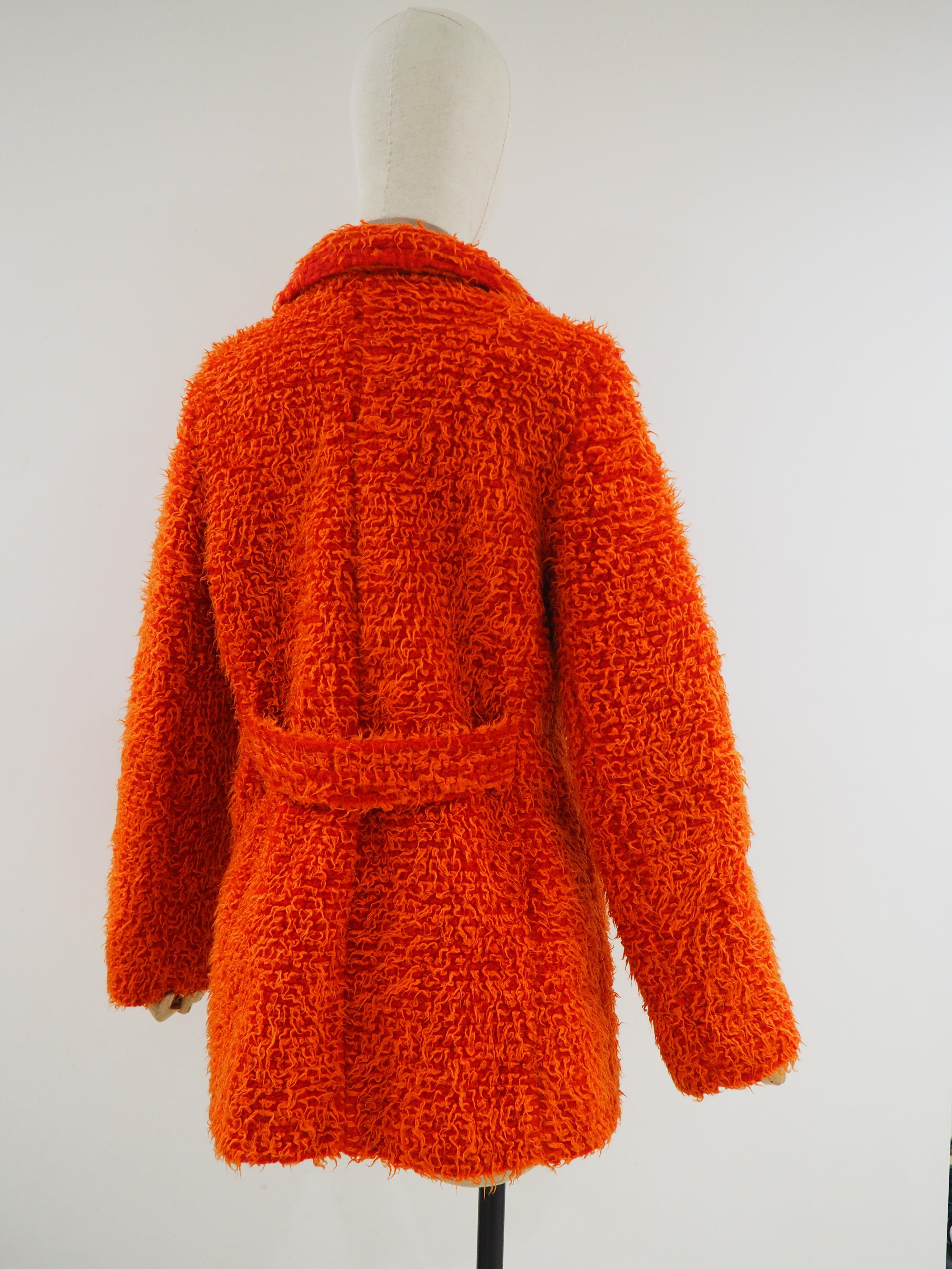 Red Fiorucci orange jacket