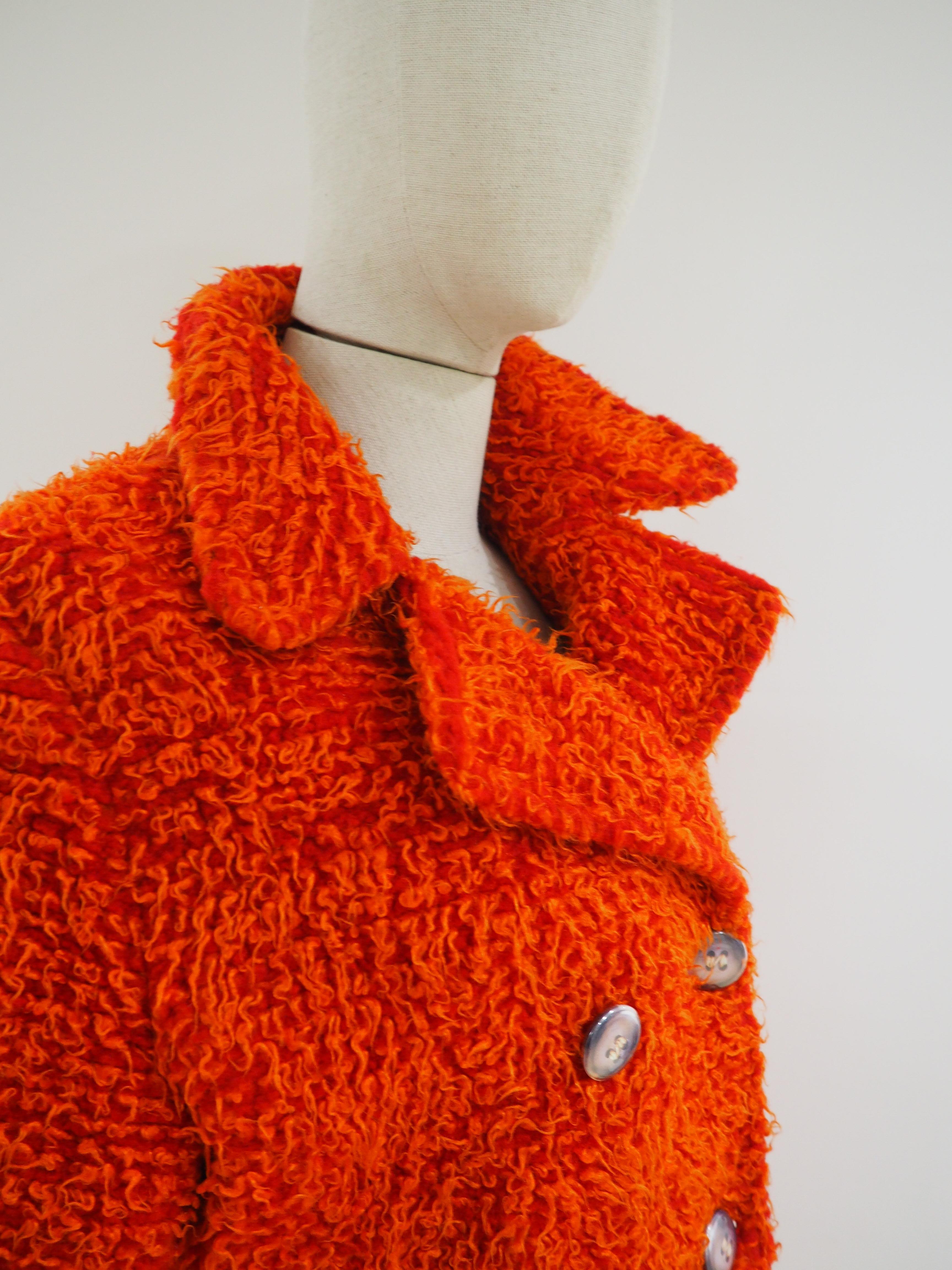 Women's Fiorucci orange jacket