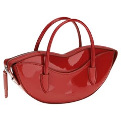 Borsa con manici Fiorucci — Rossa
