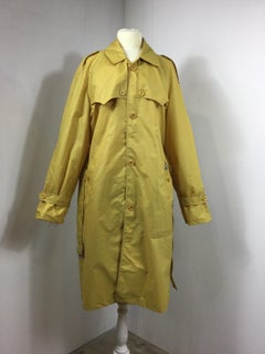 Fiorucci vintage yellow raincoat