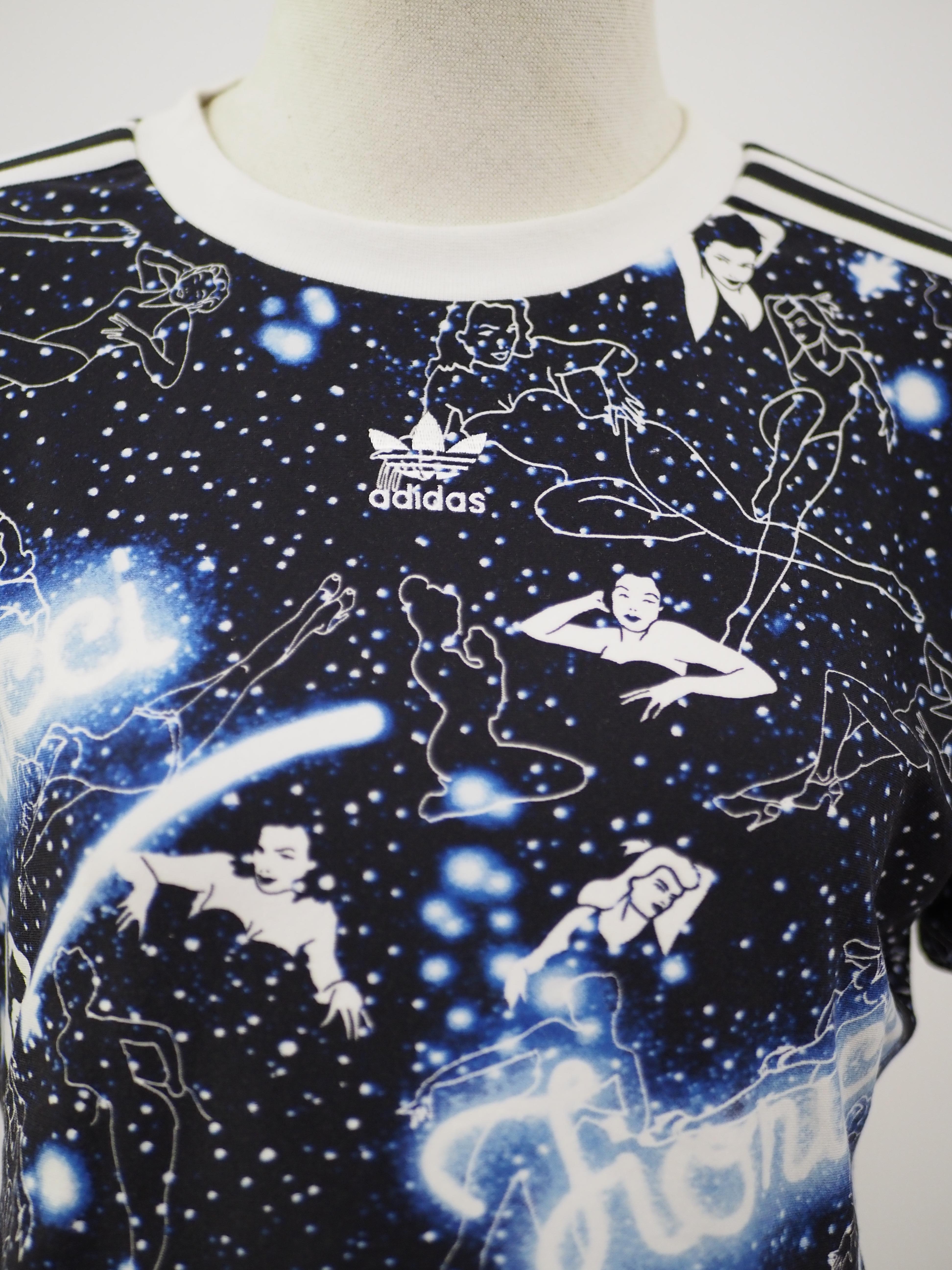 Fiorucci x Adidas multicoloured top 