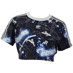 Top multicolore Fiorucci x Adidas