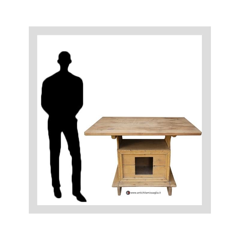 Table basse Fir and Lime du XIXe siècle Bon état - En vente à Vo', Veneto