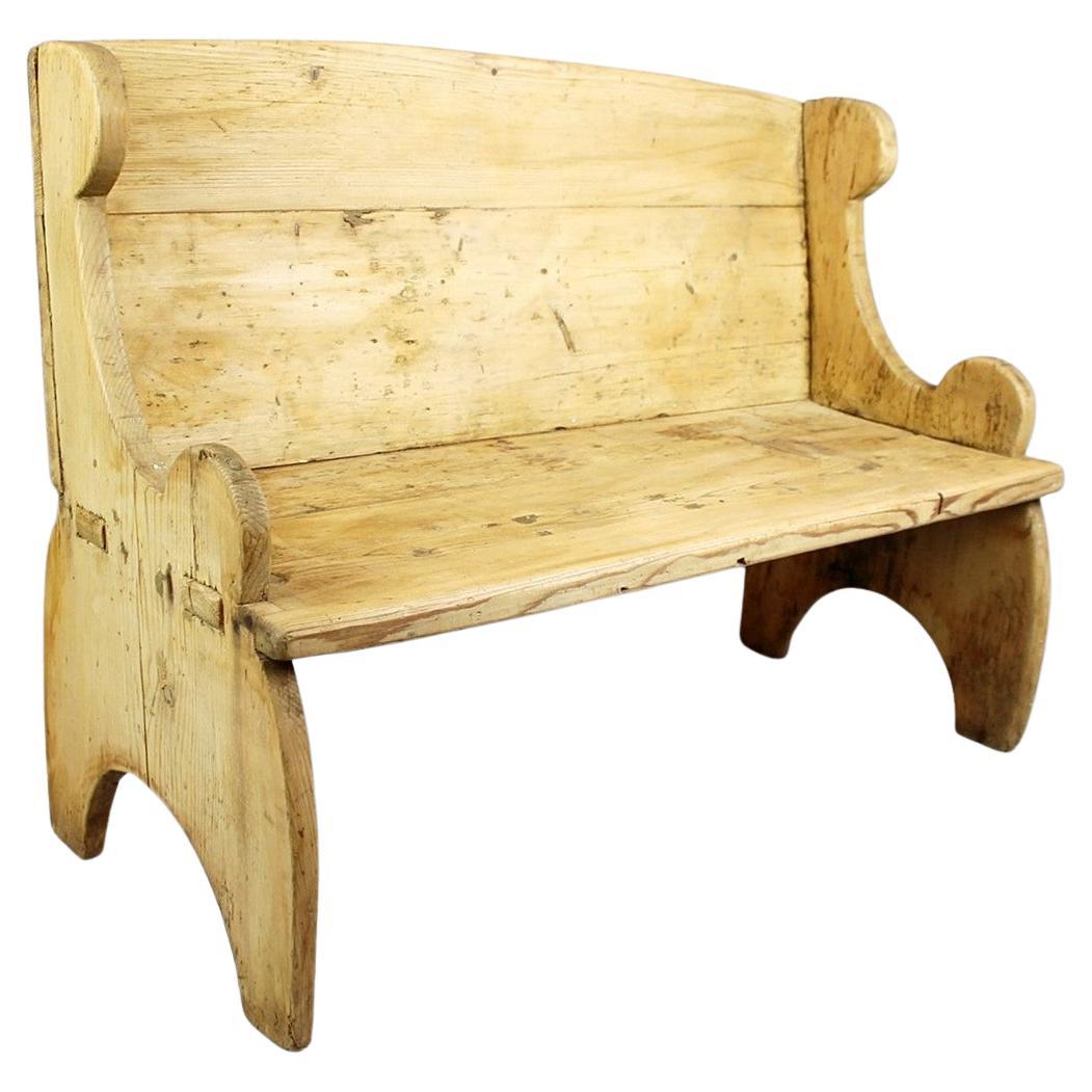 Fir Wood Bench For Sale