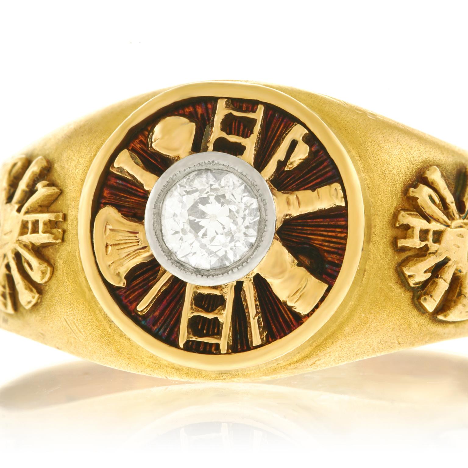 Fire Chief's Gold Ring 1