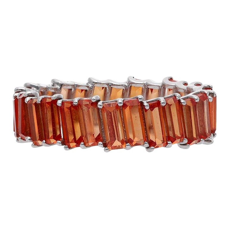 For Sale:  Fire Coral Eternity Ring