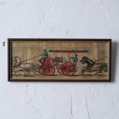 Fire Engine Strip Puzzle, c.1880