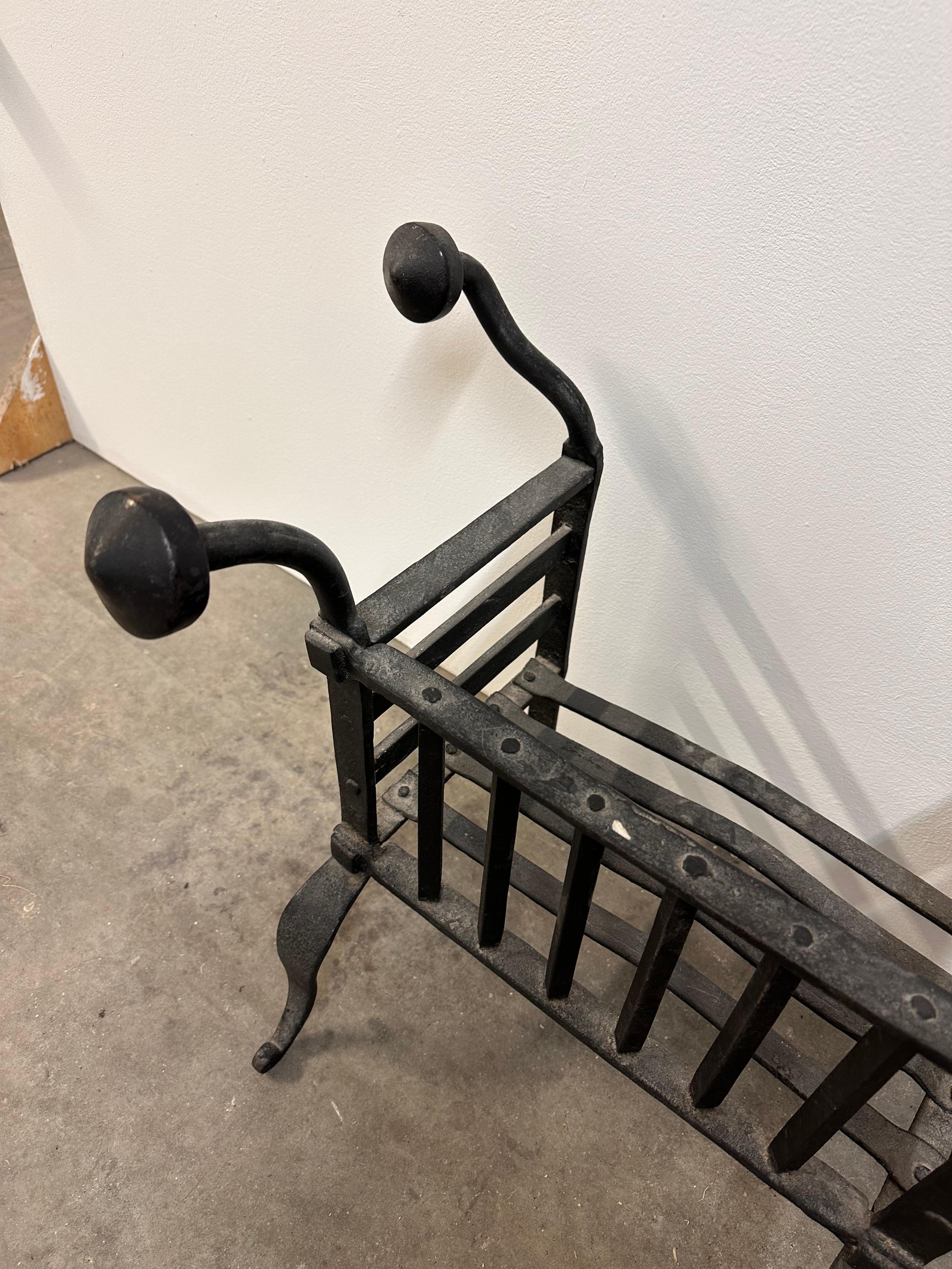Grille de foyer / Grille de cheminée en vente 3
