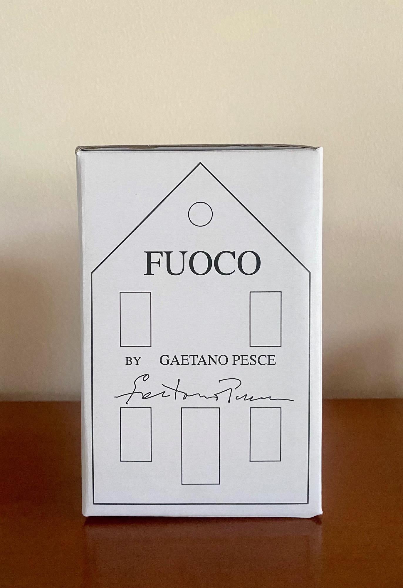 Fire Lamp Fuoco by Gaetano Pesce for Meritalia, 2000s 6