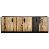 Fire Low Wood Sideboard, Designed by Marco Piva, Made in Italy For Sale at  1stDibs