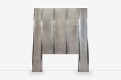 Arthur Elrod Stainless Steel Fireplace