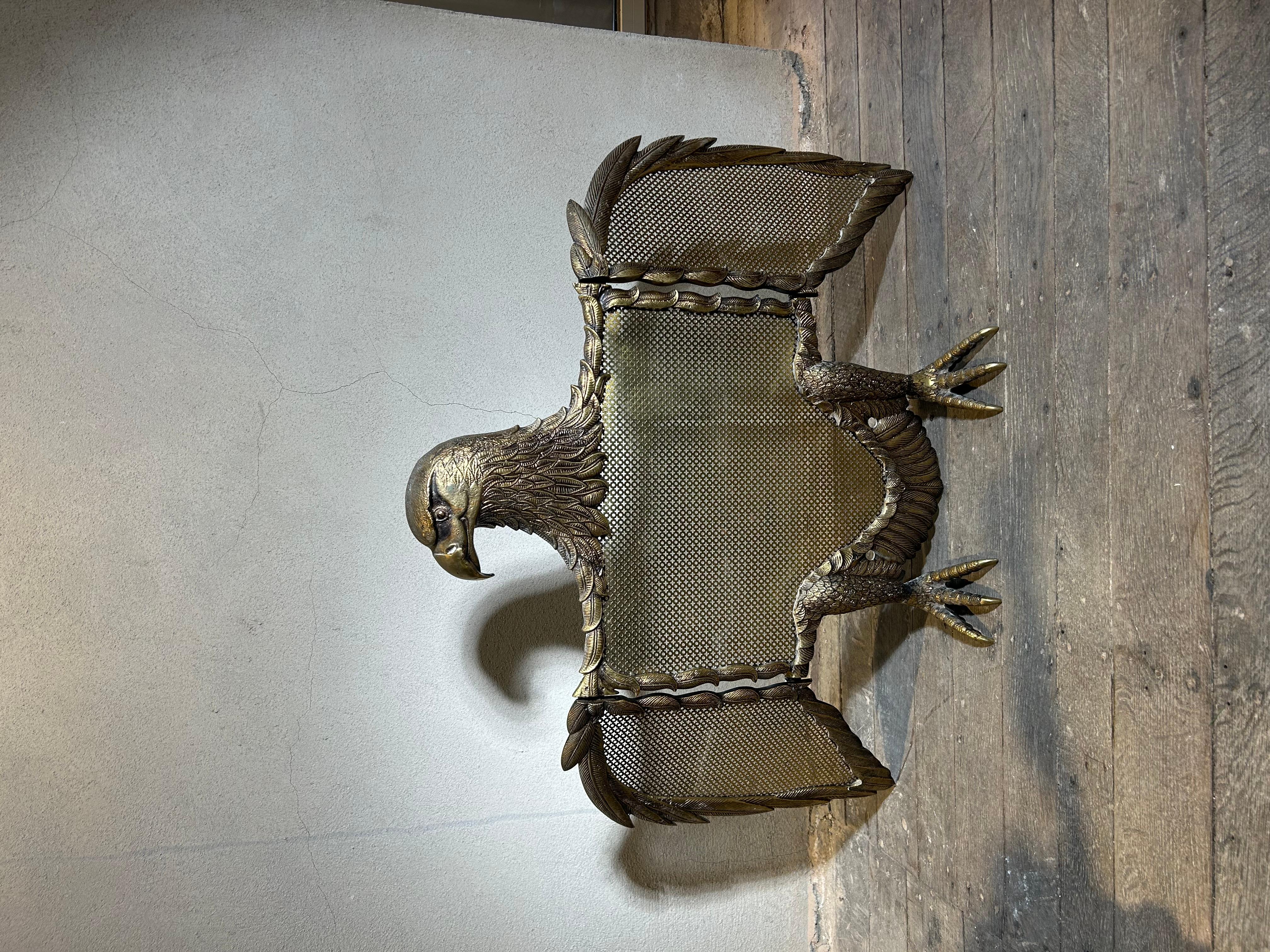 Ottone Paravento per caminetto in bronzo o ottone Shakers, Spagna, XX secolo in vendita