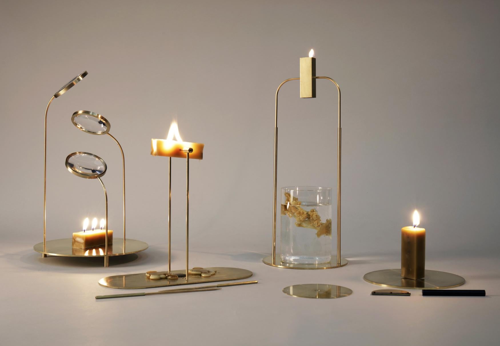 Modern Fire, Relativistic Objects Contemporary Light Accessories  For Sale