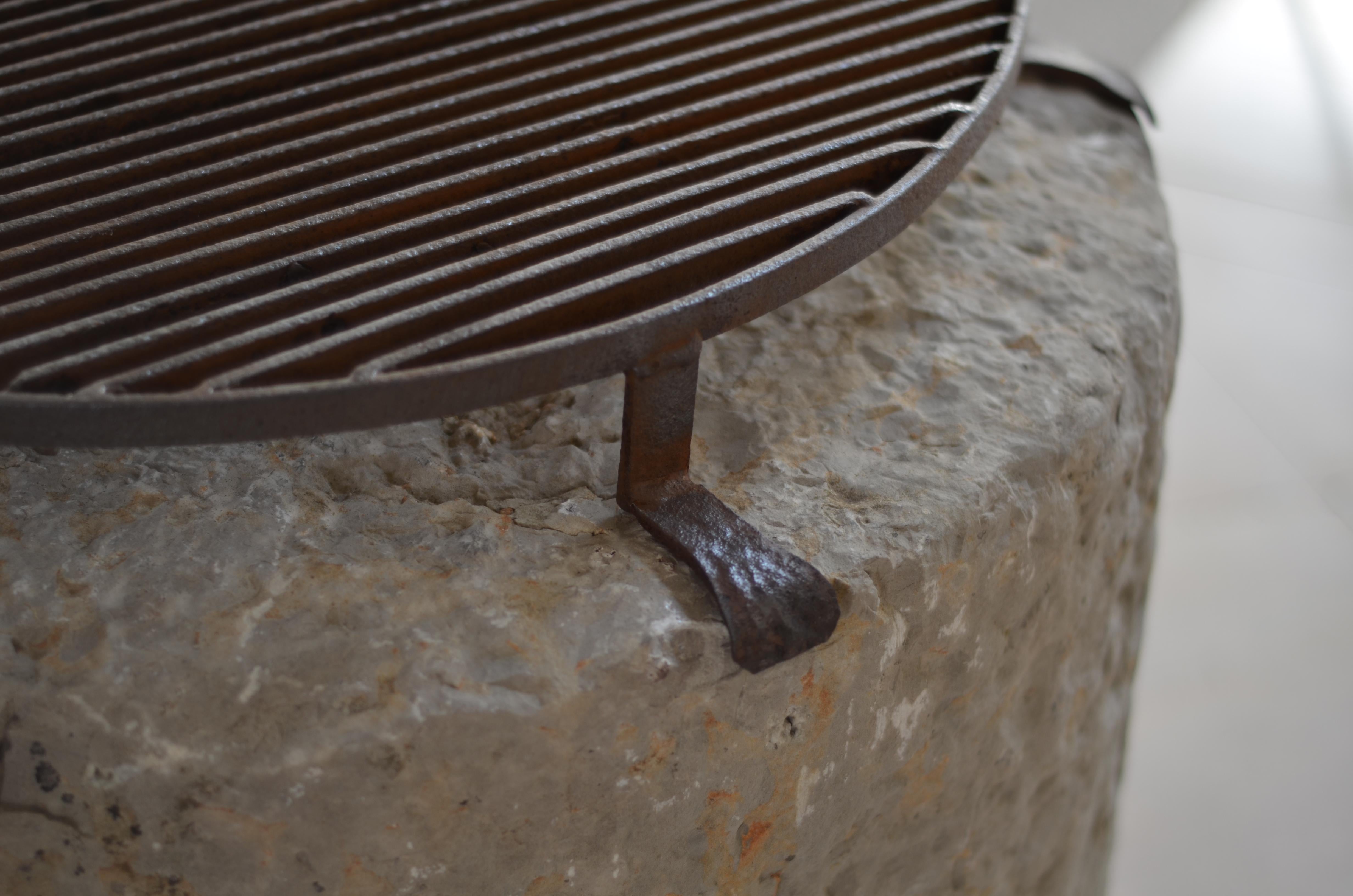 Barbecue / Grille de cheminée État moyen - En vente à Haarlem, Noord-Holland