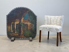 Fire Screen by Lucille McConnell MD, San Juan Capistrano , 1930