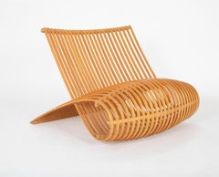 "Chaise d'appoint rare" Conçue par Marc Newson Produite par Cappelini