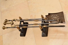 Fire Tools, Shovel Poker Tongs, Very Decorative