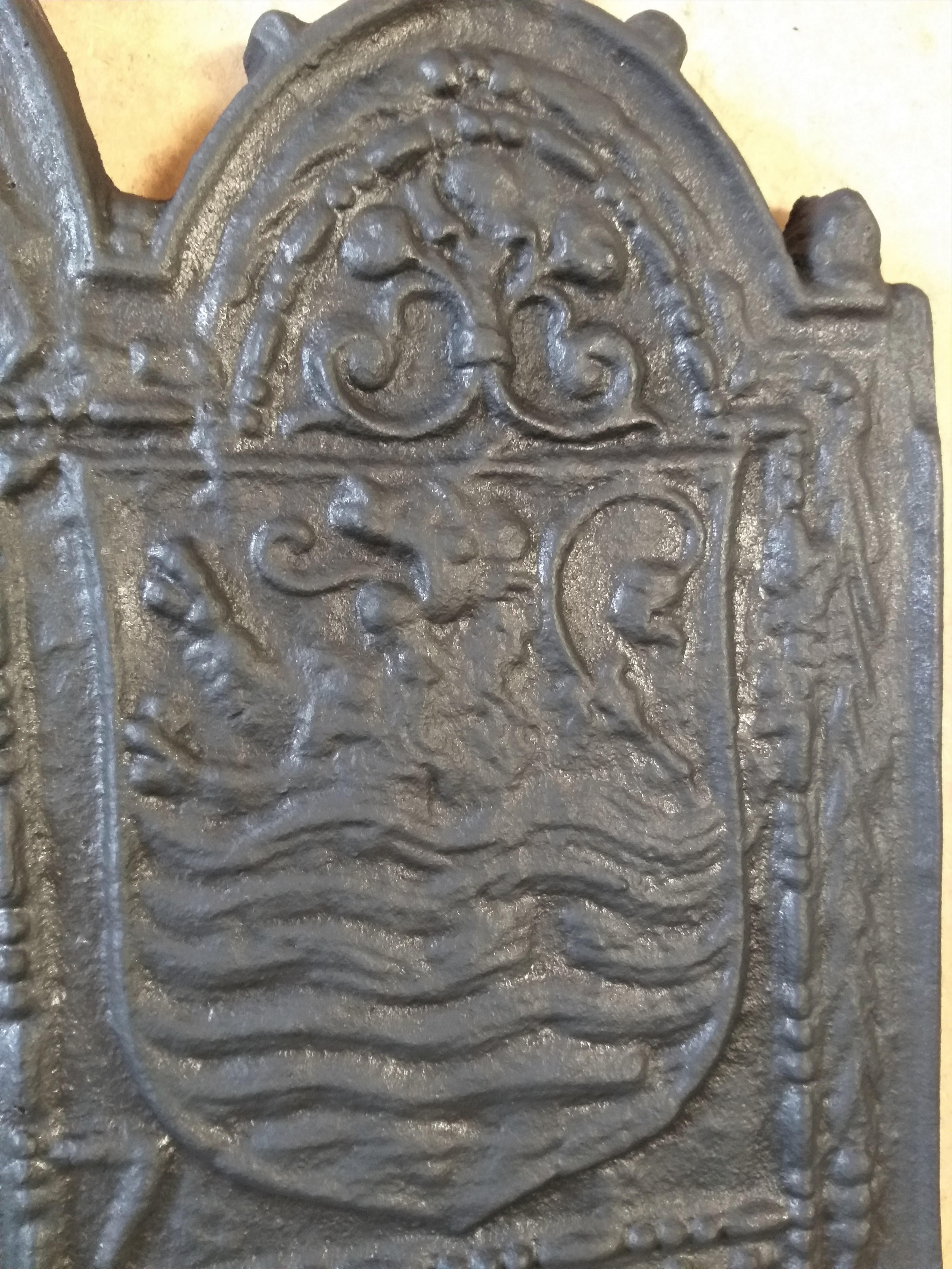 Other Fireback, Dutch, Cast-Iron For Sale