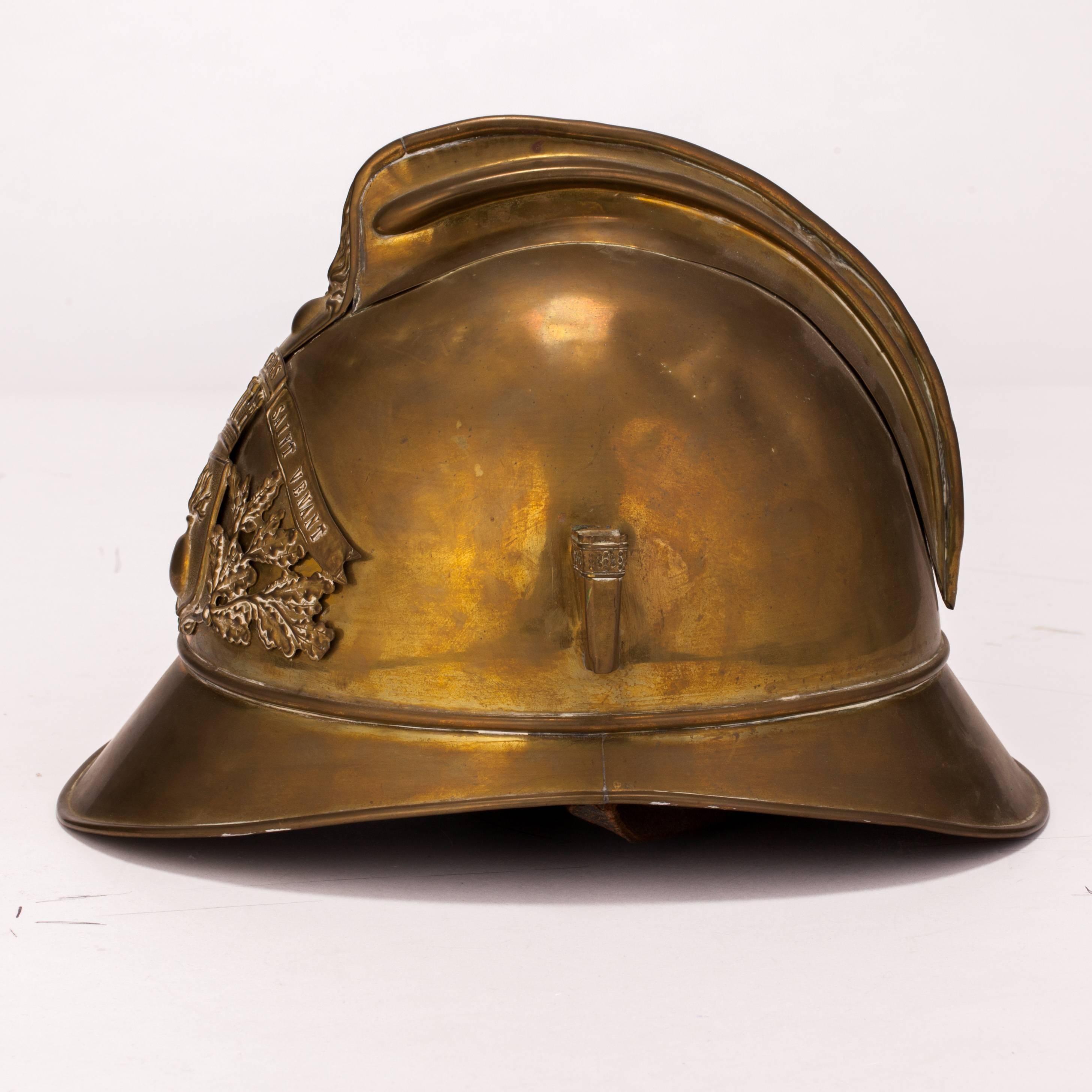 french firefighter helmet