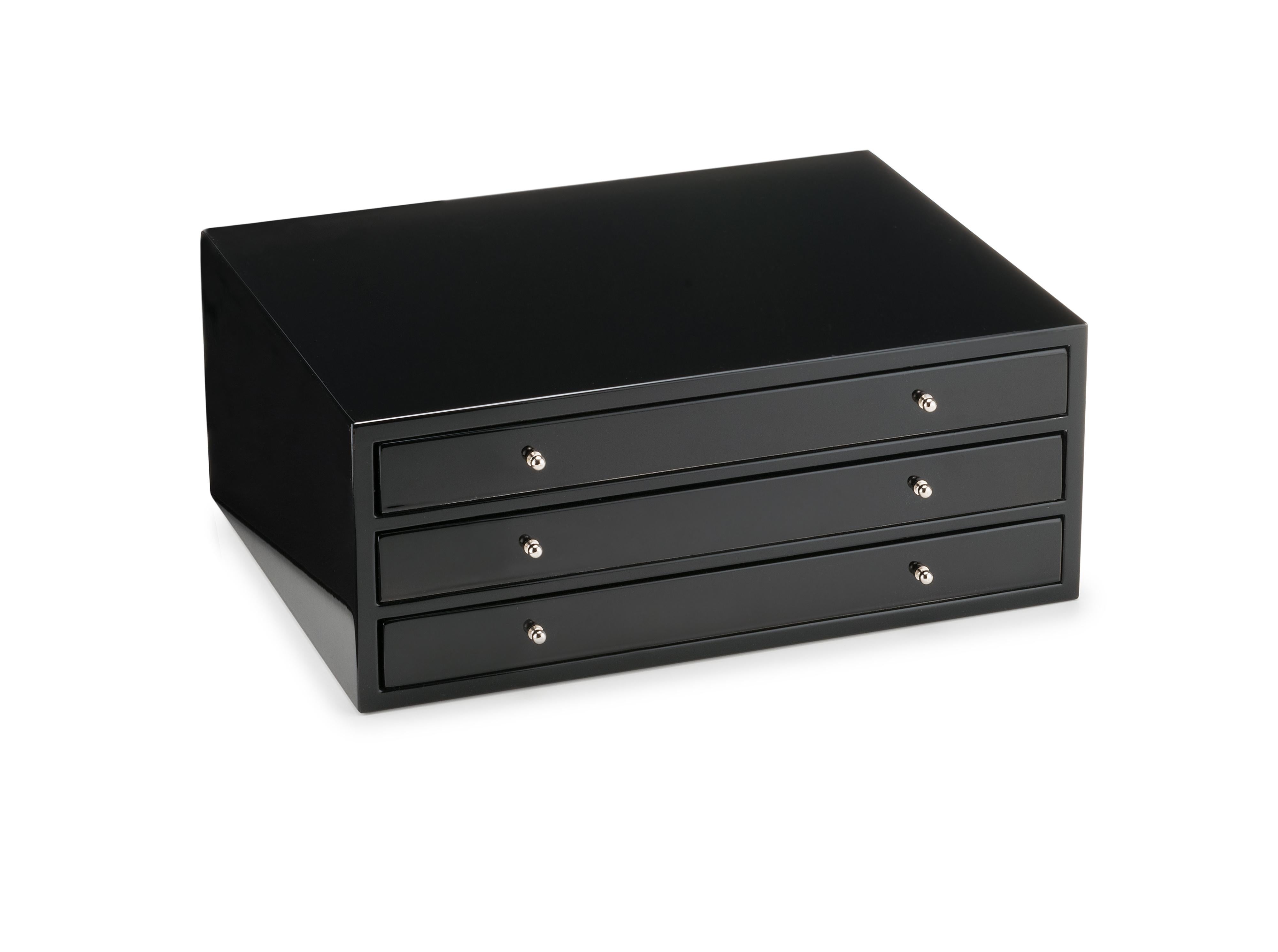 Other Firenze 3 Drawers Black For Sale