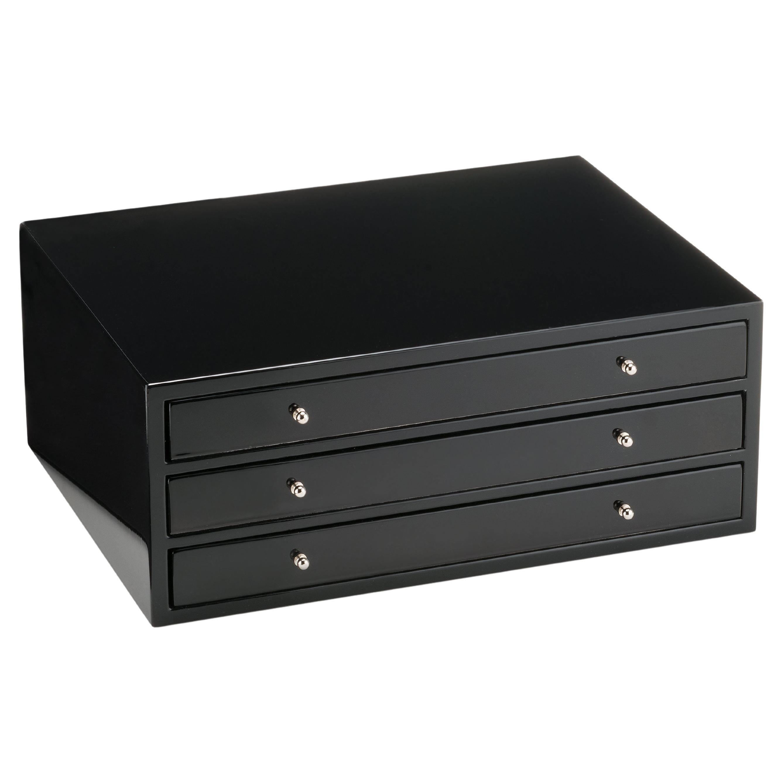 Firenze 3 Drawers Black For Sale