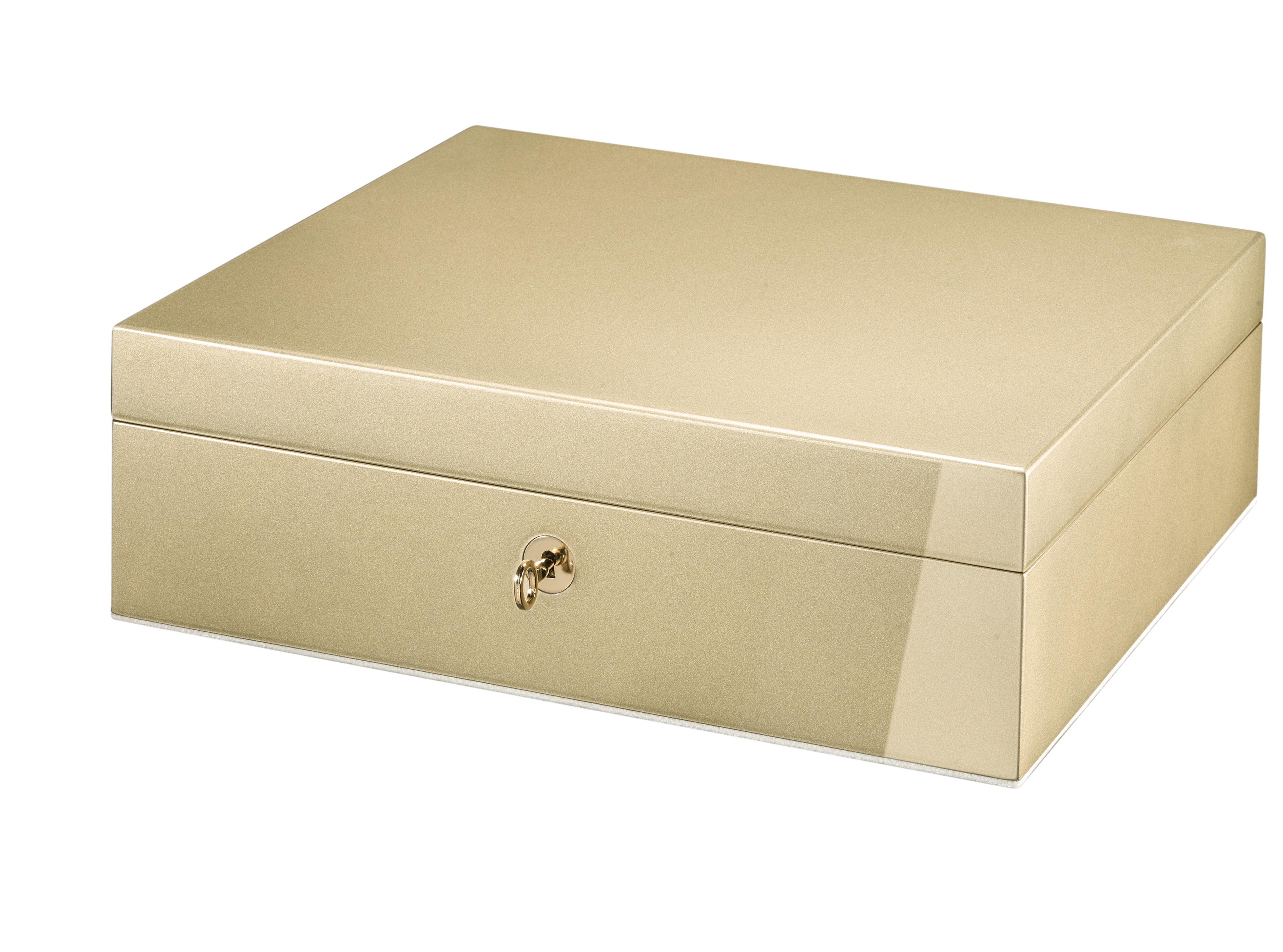 Contemporary Firenze Champagne Jewerly Box For Sale