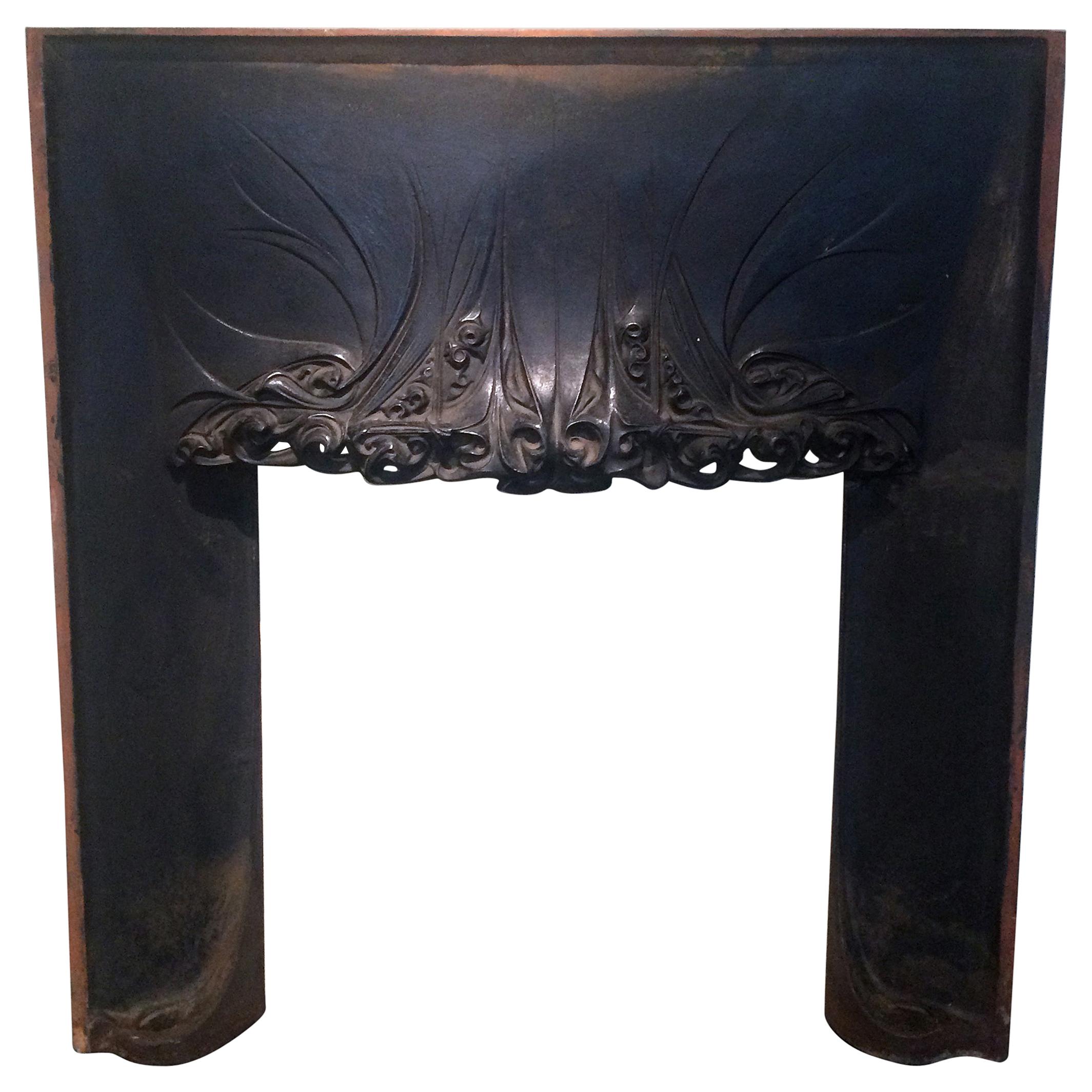 Fireplace by Hector Guimard, circa 1900 For Sale