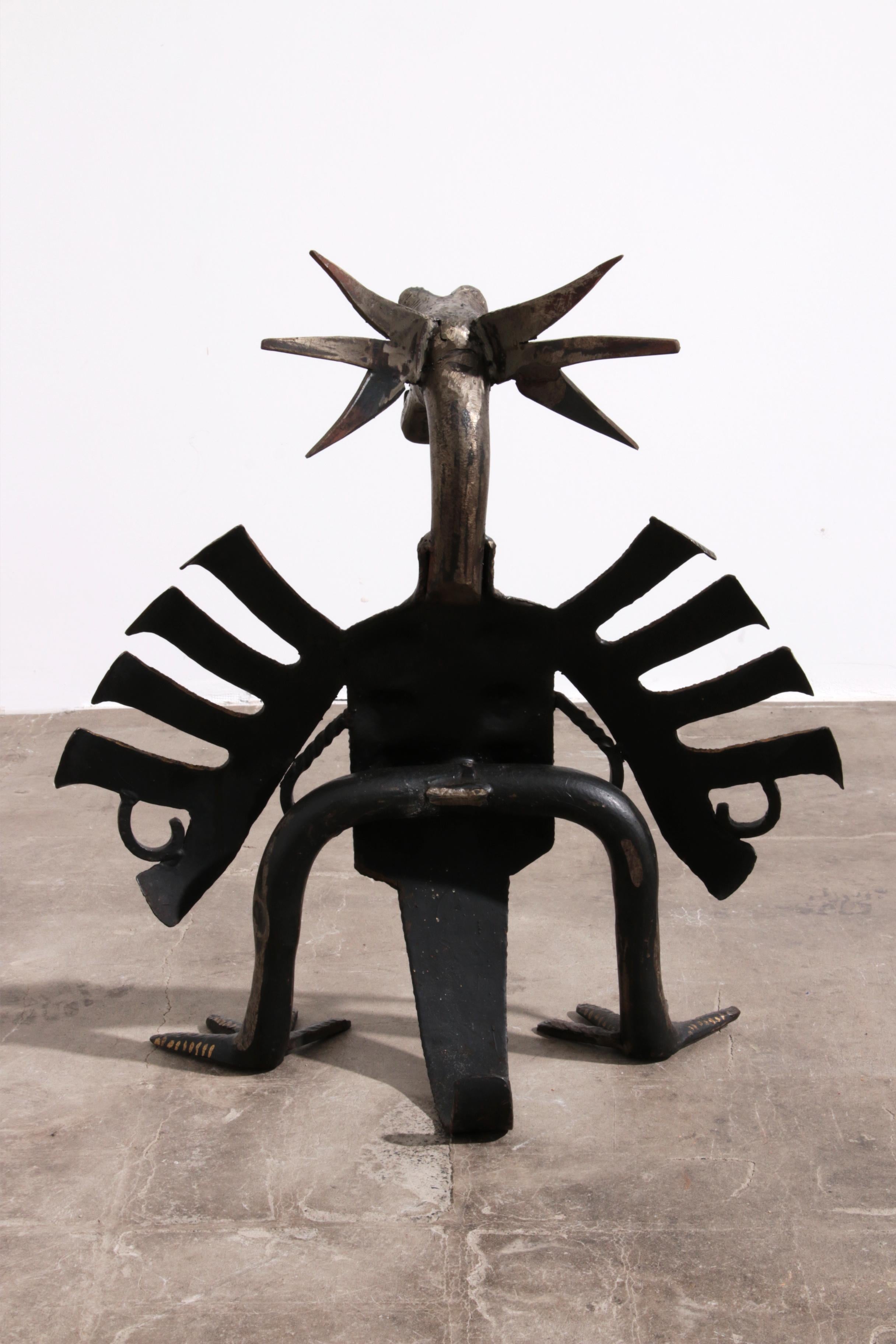 Kamin Drache von Smederij Jan Franssen, 1950er-60er Jahre (Mitte des 20. Jahrhunderts) im Angebot