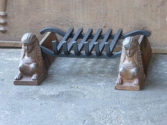 Fireplace Grate for Andirons, Firedogs