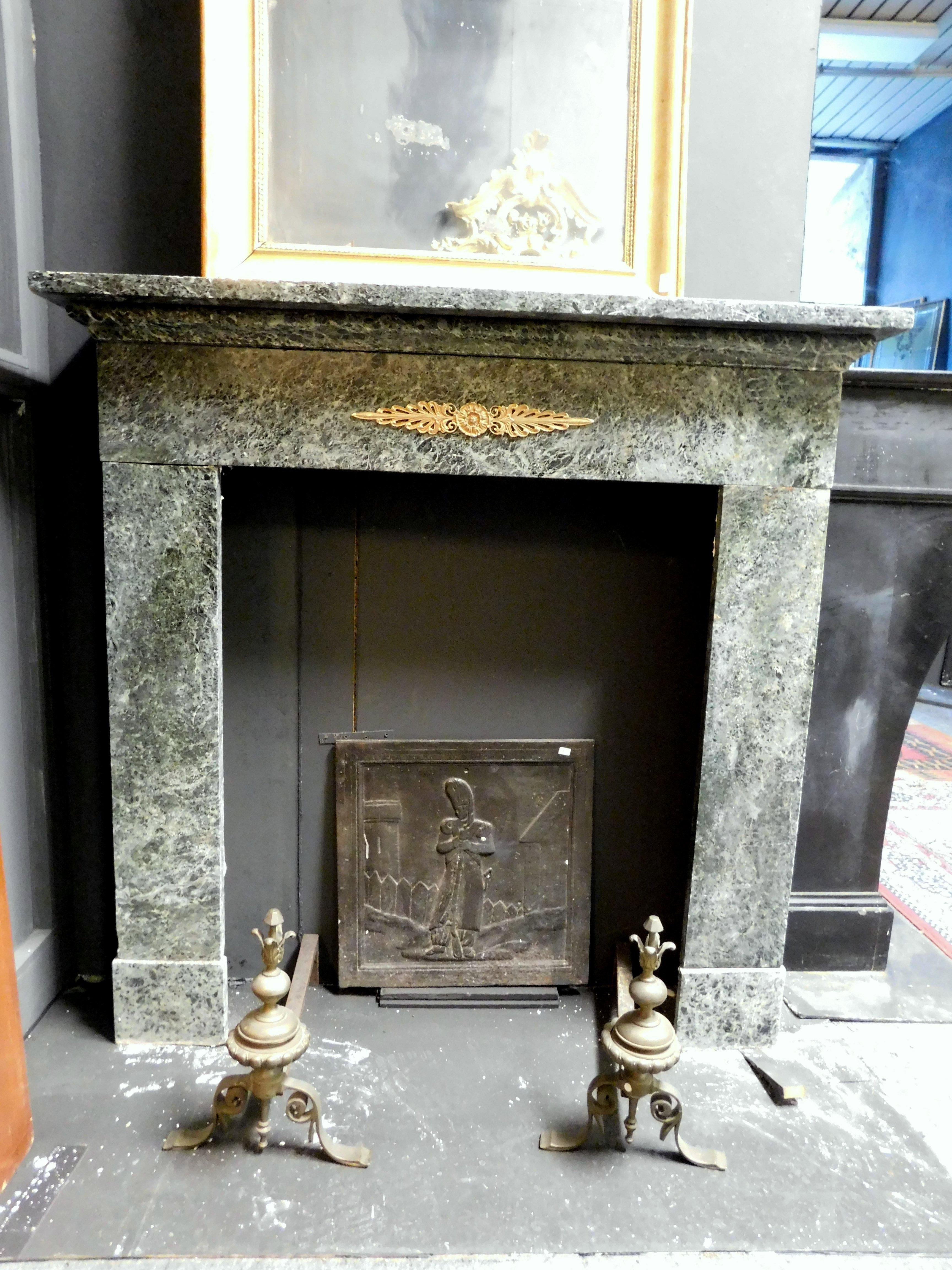 Hand-Crafted Fireplace in 