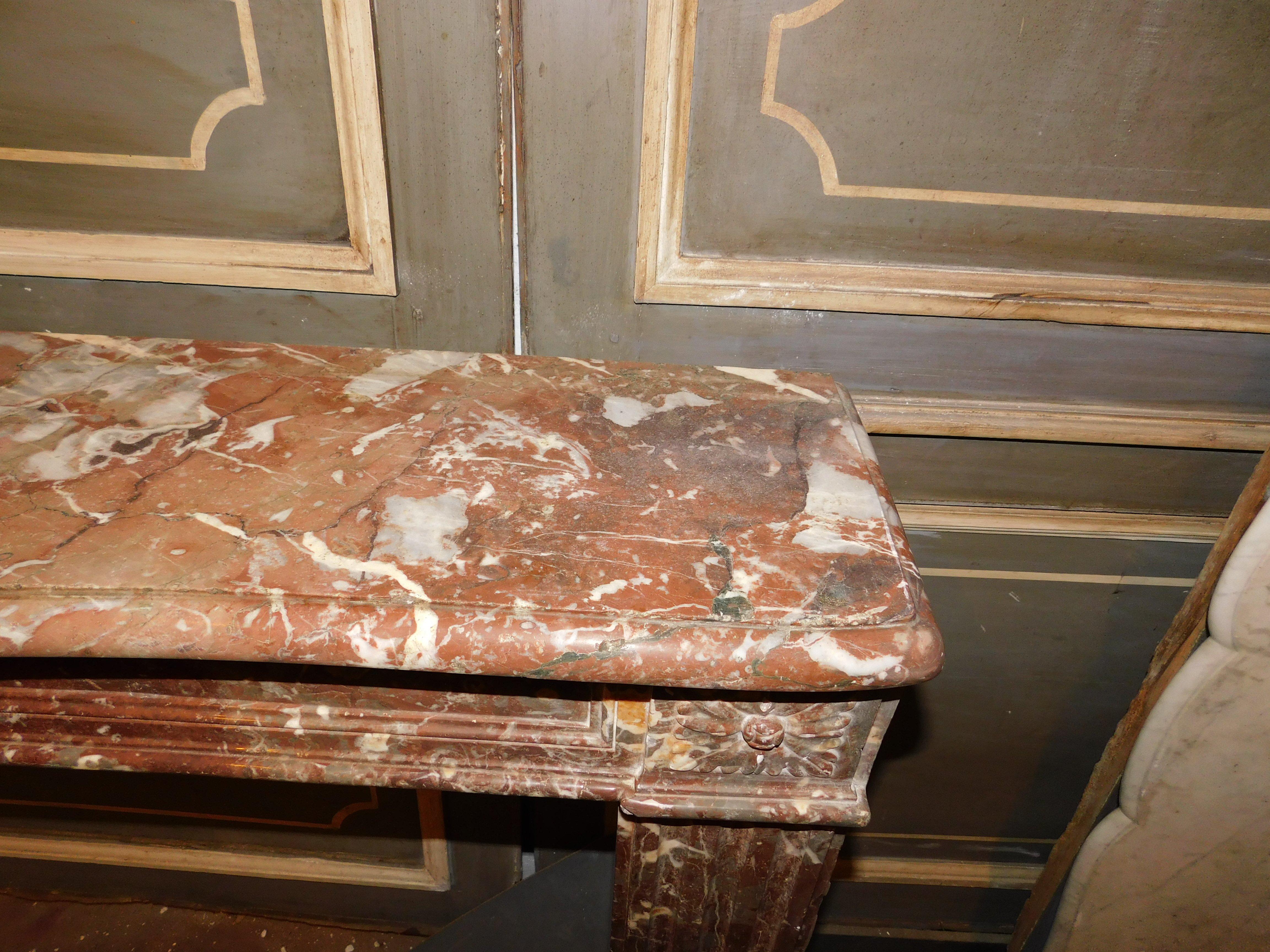 Marble Fireplace mantel in 
