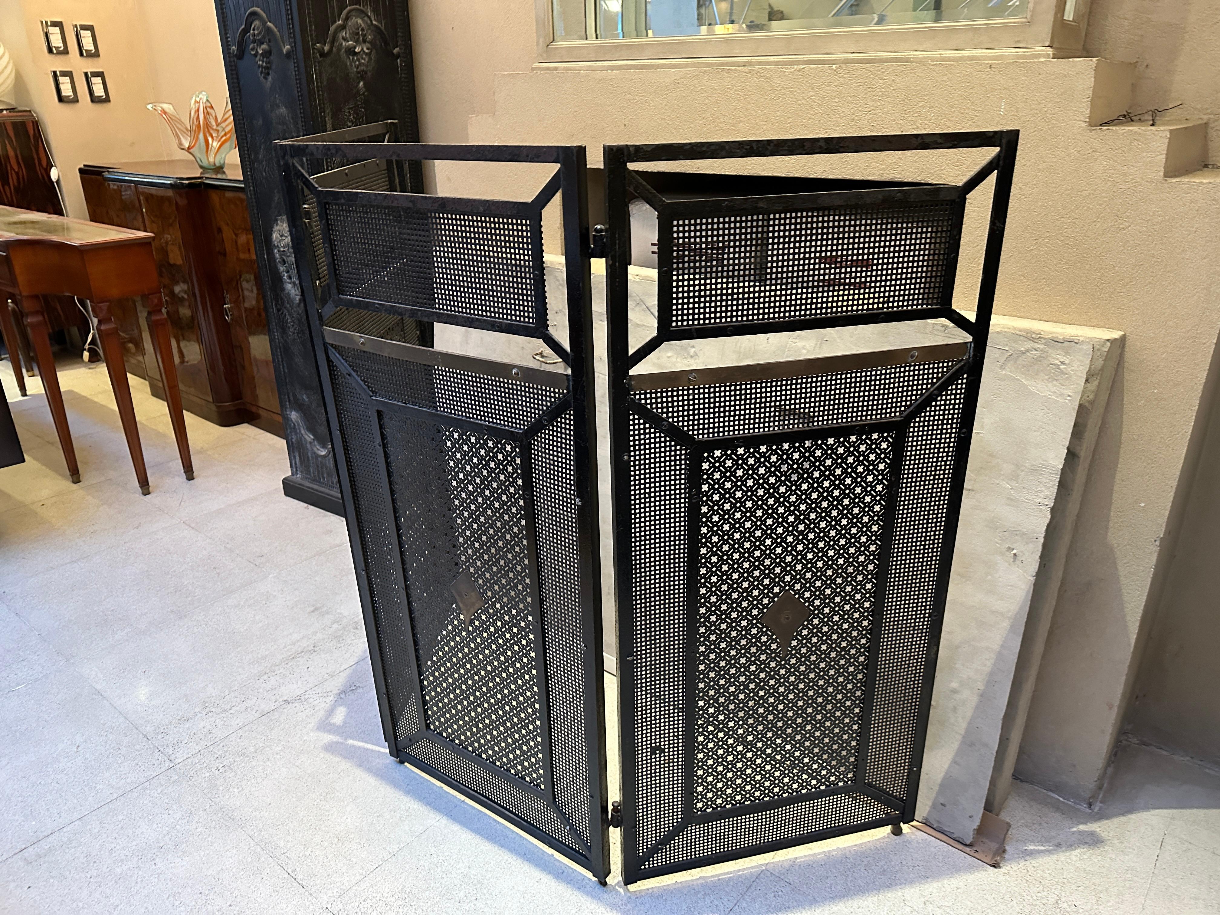 Fireplace Screen, Art Deco For Sale 7