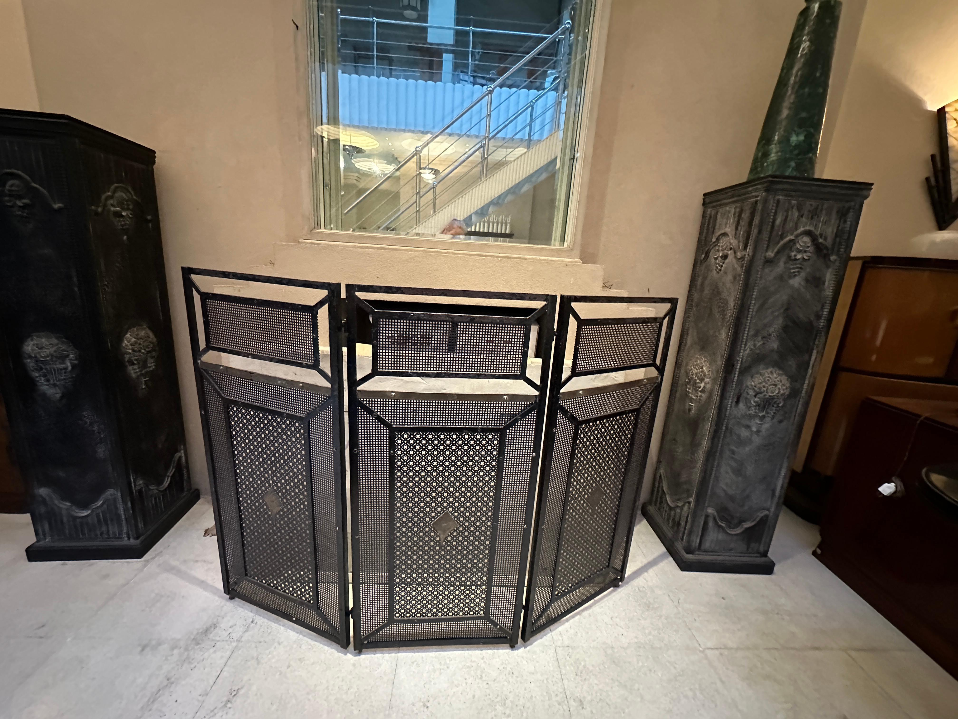 Fireplace Screen, Art Deco For Sale 9
