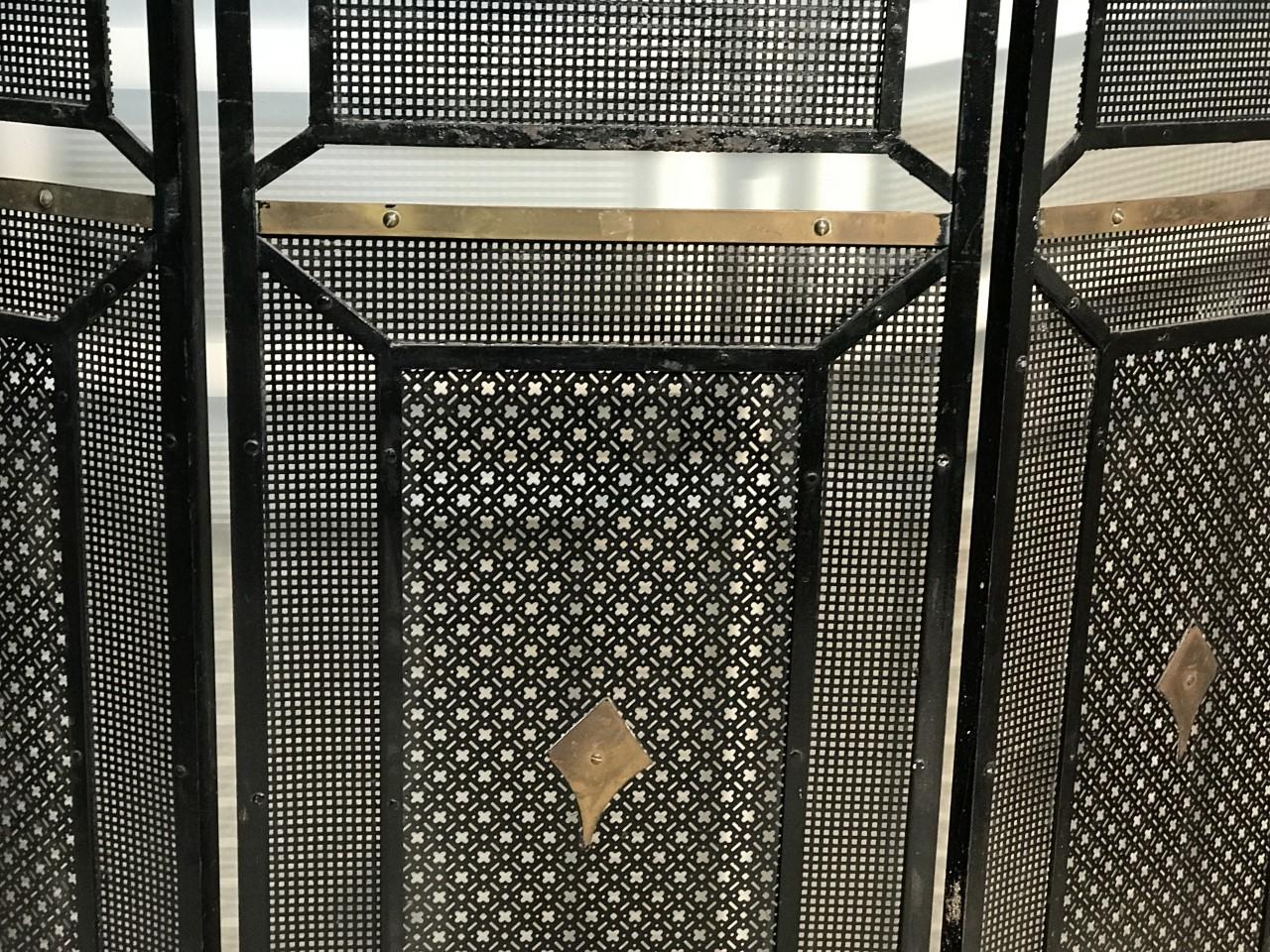 Early 20th Century Fireplace Screen, Art Deco For Sale