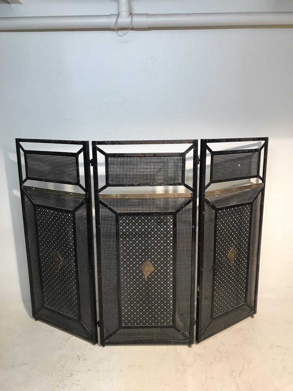 Fireplace Screen, Art Deco For Sale 1