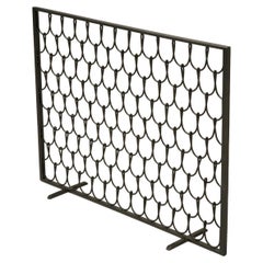 Fireplace Screen Hand-Made in America and Available in any Dimension or Finish