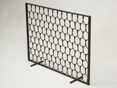 Fireplace Screen Hand-Made in Chicago and Available Any Dimension, Most Finishes