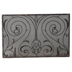 Antique Fireplace Screen, Taidetakomo Hakkarainen, Early 20th Century