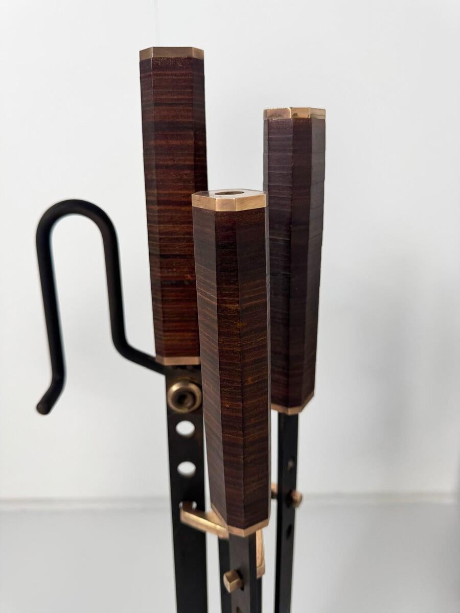 italien Ensemble de cheminée par Afra et Tobia Scarpa, Italie en vente