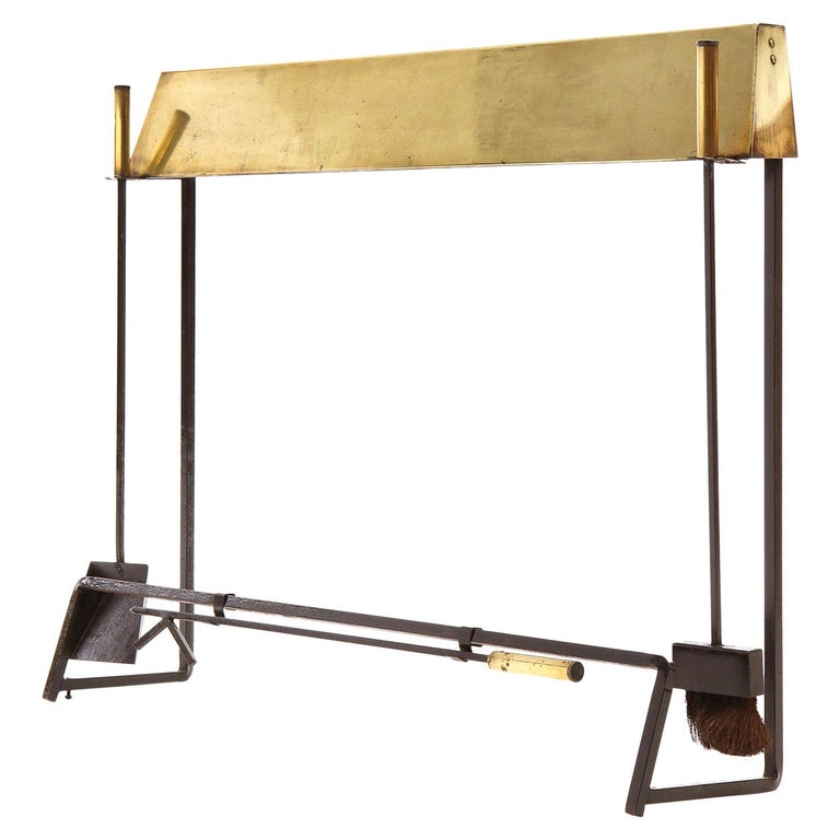 Fireplace Surround and Fire Tools For Sale at 1stDibs