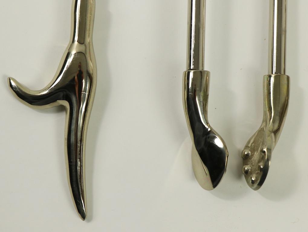 Fireplace Tool Set Mínima by Nancy Ruben for Virginia Metalcrafters 4