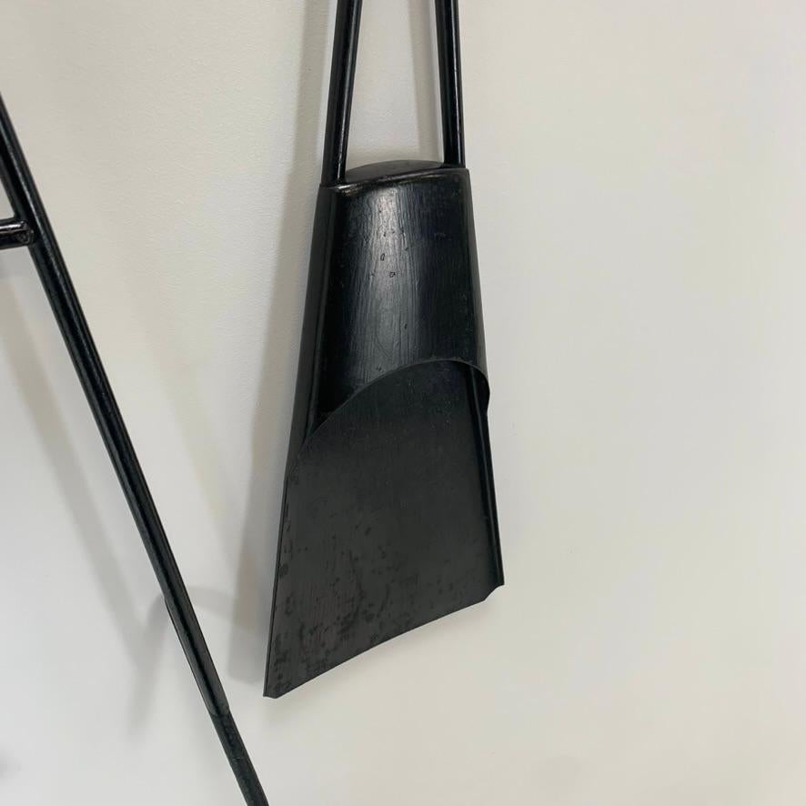 Fireplace Tools by Jens Quistgaard for Dansk Design, circa 1960, Denmark For Sale 2