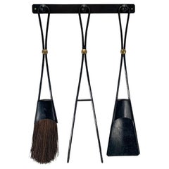Herramientas para chimeneas de Jens Quistgaard para Dansk Design, hacia 1960, Dinamarca