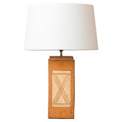 Firesand Decorative Lamp att. to La Borne - France 1970's