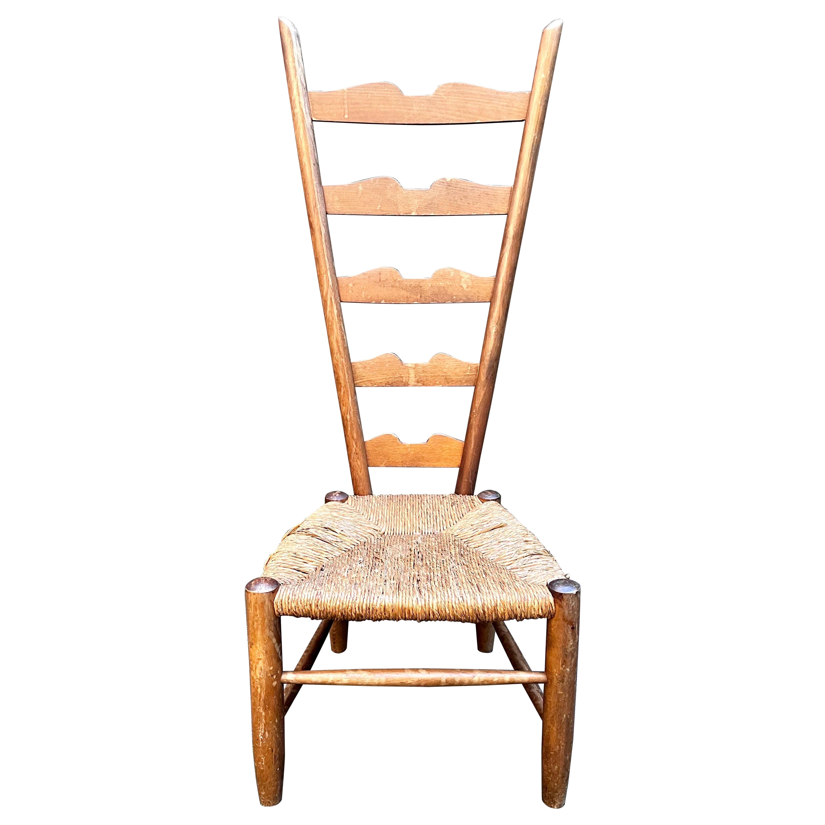 Sedia "Fireside" di Gio Ponti per Casa e Giardino, Italia, anni '30 in vendita