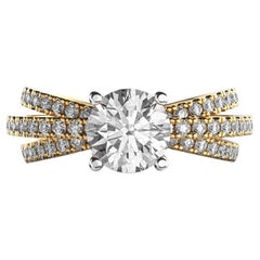 Anello di moissanite con fuochi d
artificio Anello in argento 925 per lei Anello di anniversario Regalo.