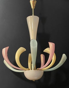 Fireworks Murano Glass Chandelier by Barovier & Toso, 1980s