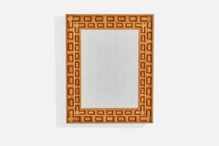 Firma Träslöjd, Espejo de pared, Pino, Suecia, Años 70