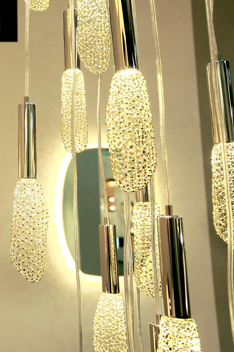 Organic Modern Firmament-1 'Gold' by Ango, Handcrafted Chandelier for 21st Century For Sale